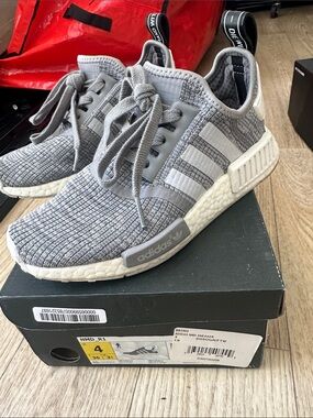 adidas Grey Knit NMD_R1 Sneakers